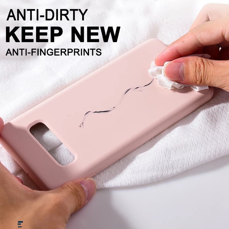 Ốp lưng Samsung S10 S10 Plus S10+ S10e S10 Lite S9 S8 Plus S8+ S9+ Silicone Case HP Casing Ốp điện thoại cho