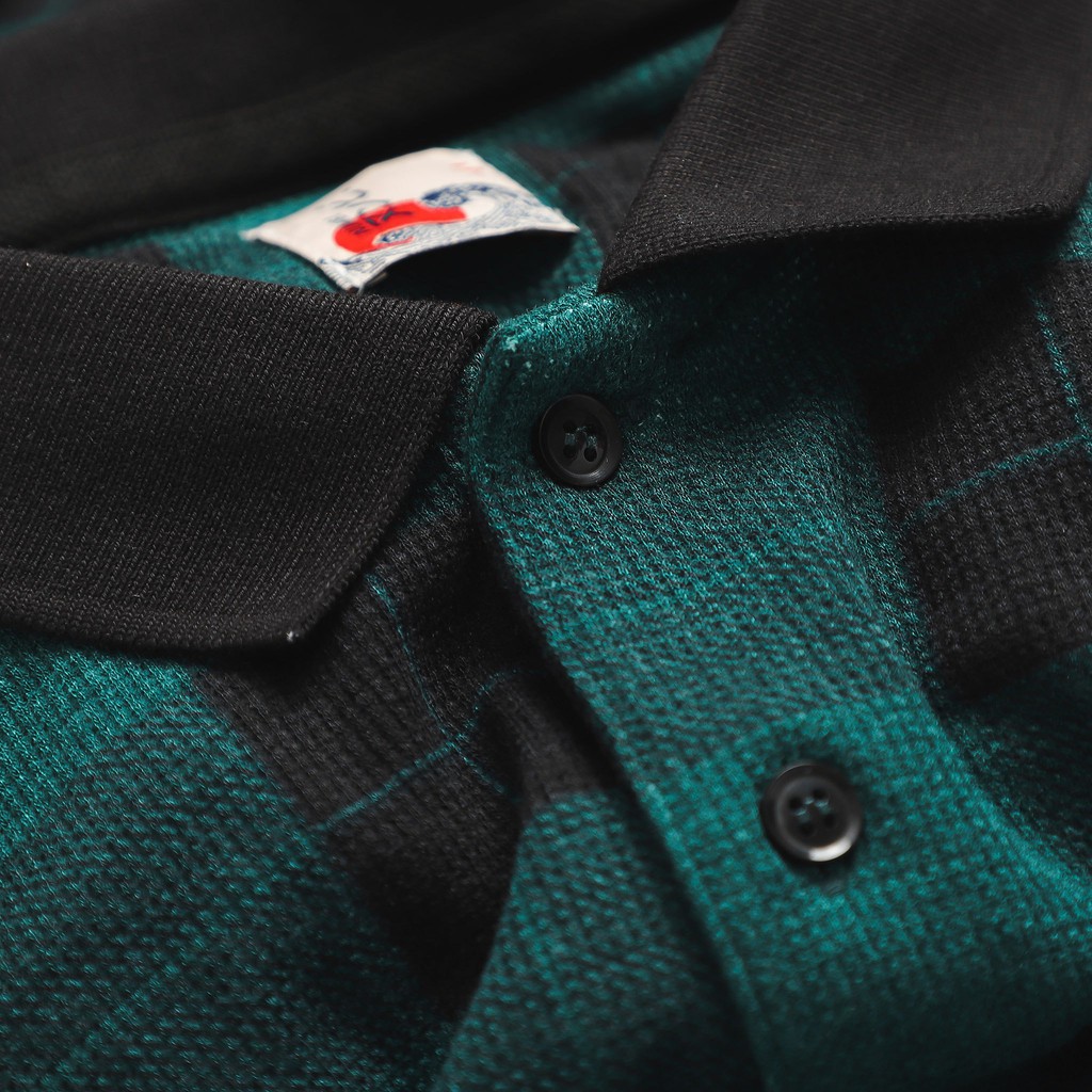 Áo Thun Polo Nam Có Cổ Kẻ Caro Xin Xanh Đen Tay Ngắn Vải Cotton Len Cap Cấp NUMBI PL002554 SOMEHOW | BigBuy360 - bigbuy360.vn