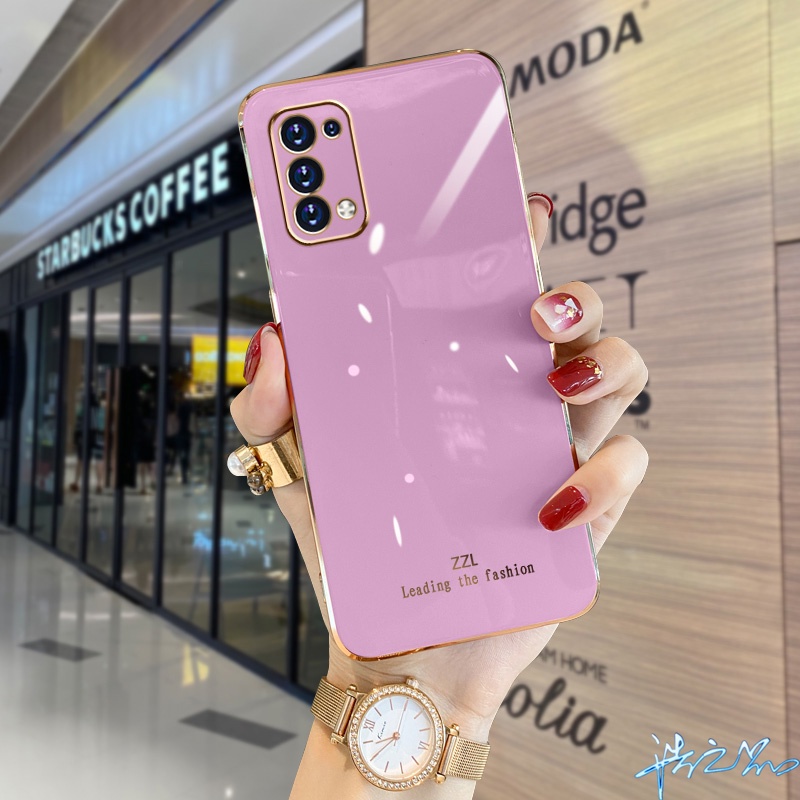 Ốp Điện Thoại Silicon Mềm Kết Cấu Sang Trọng Bảo Vệ Cho OPPO Reno 4 Case Reno 5 5 Pro 2022