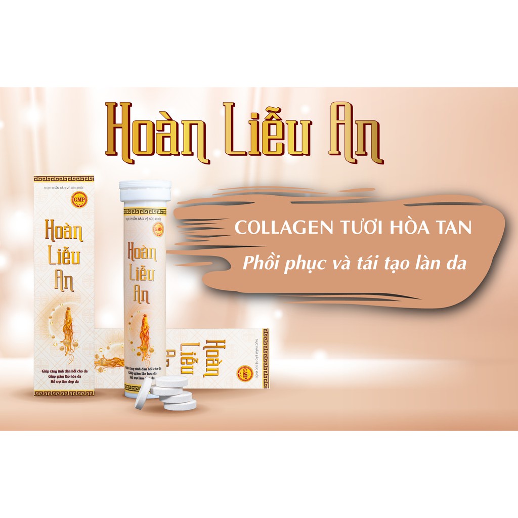[Chính Hãng] Sủi Trắng Da Hoàn Liễu An Hộp 20 viên - Phục Hồi Tái Tạo Làn Da - Ngừa Thâm Nám Hiệu Quả