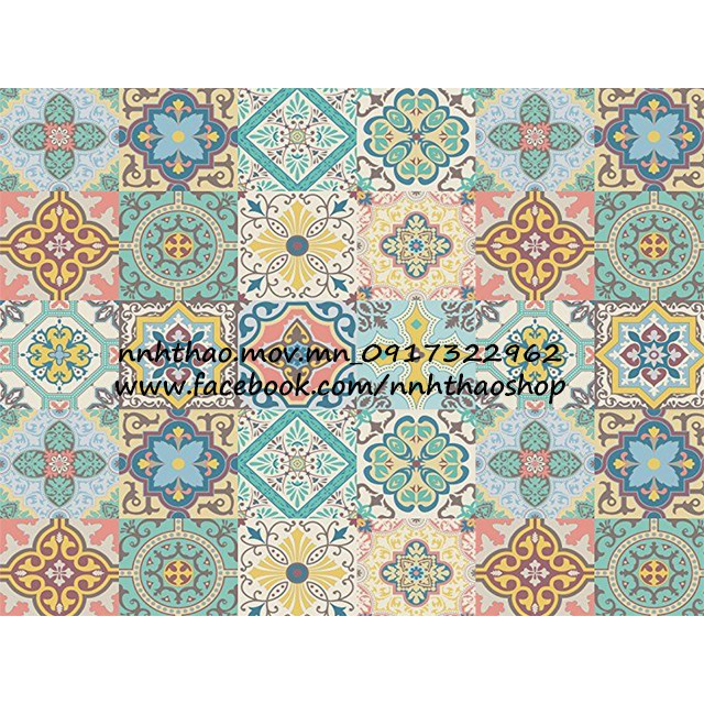 Decal hoa văn nhỏ trang trí mô hình
