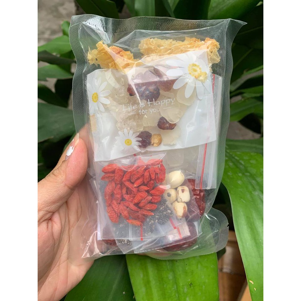 Combo 5 set chè dưỡng nhan 12 vị