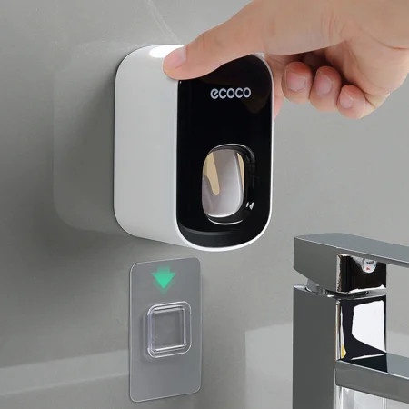 Dụng cụ bóp kem đánh răng ECOCO  gắn tường tiện dụng cho gia đình