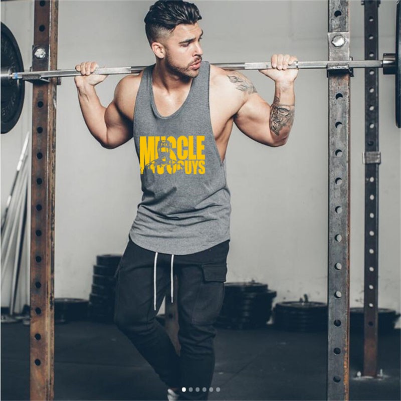 Áo ba lỗ nam dáng rộng