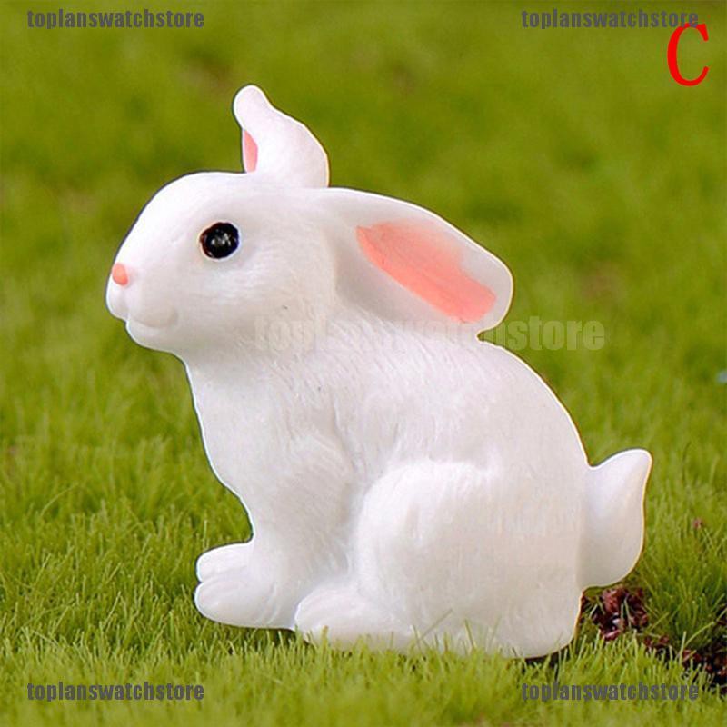 1 Tượng Thỏ mini Trang Trí Tiểu Cảnh