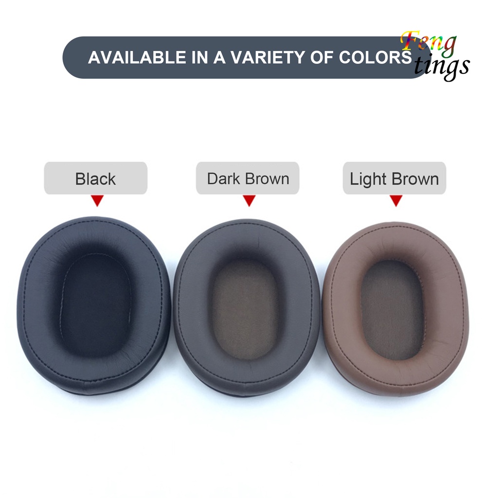 1 cặp đệm da giả chống ồn thay thế cho tai nghe chơi game ATH-MSR7 MSR7B MSR7BT MSR7NCS MR7SE