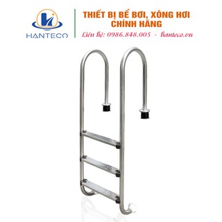 Thang bể bơi chất liệu inox 3 bậc - mu315