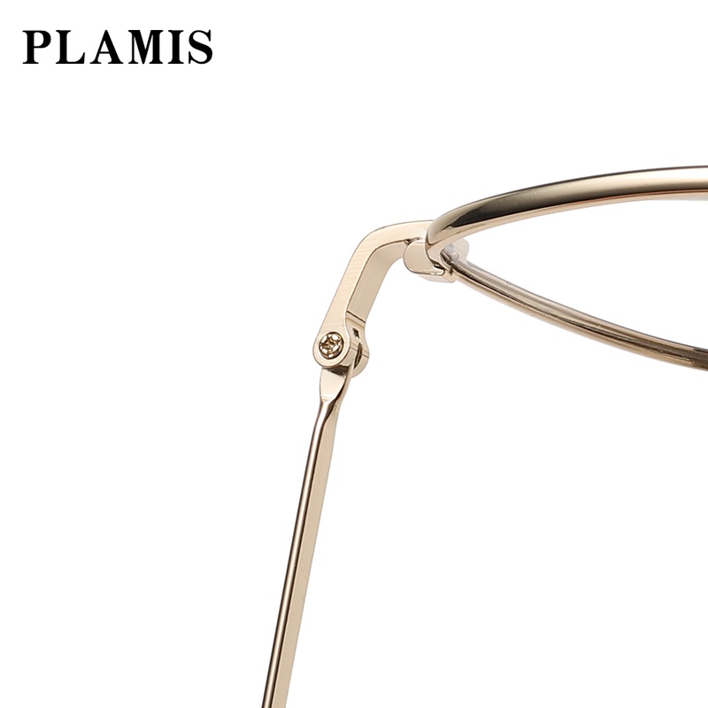 Mắt kính PLAMIS chống bức xạ bằng kim loại chống ánh sáng xanh thời trang dành cho nam và nữ
