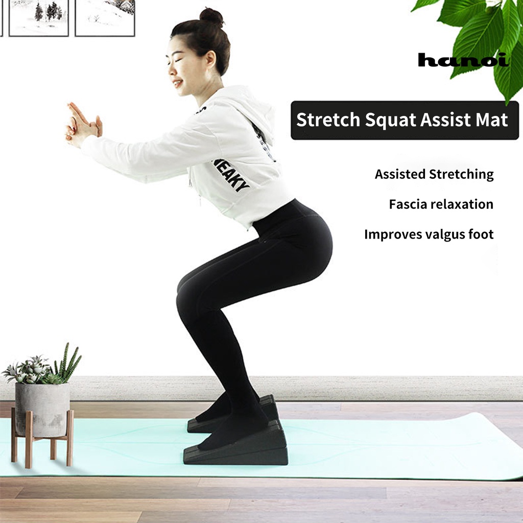 Ha!Set 3 Bàn Đạp Chân Chống Trượt Có Thể Điều Chỉnh Độ Cứng Cao Hỗ Trợ Luyện Tập Thể Hình