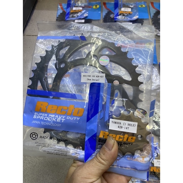 NHÔNG - ĐĨA RECTO - MSX - WINNER - SONIC -EX150 - EX135 - RAIDER - SATRIA - WAVE - DREAM - FUTURE