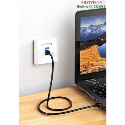 Mặt và hạt mạng âm tường Ugreen 80178, Ugreen 80180 cao cấp  - Phân Phối Chính Hãng