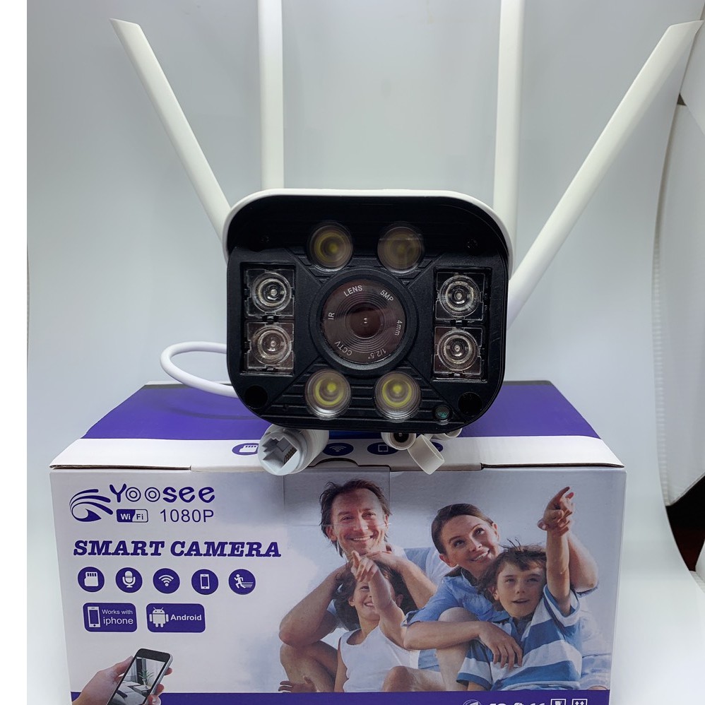 Camera Yoosee Ngoài Trời 3.0 MPx 4 Râu 1296 Pixel | BigBuy360 - bigbuy360.vn