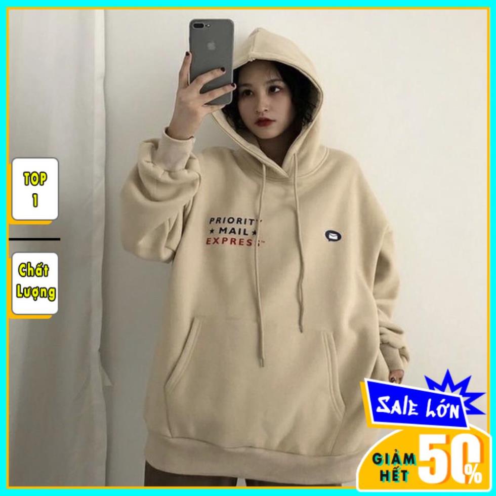 Áo nỉ Hoodie MAIL LÁ THƯ Ulzzang bao chất , áo nỉ bông hoodie unisex nam nữ siêu đẹp HD4