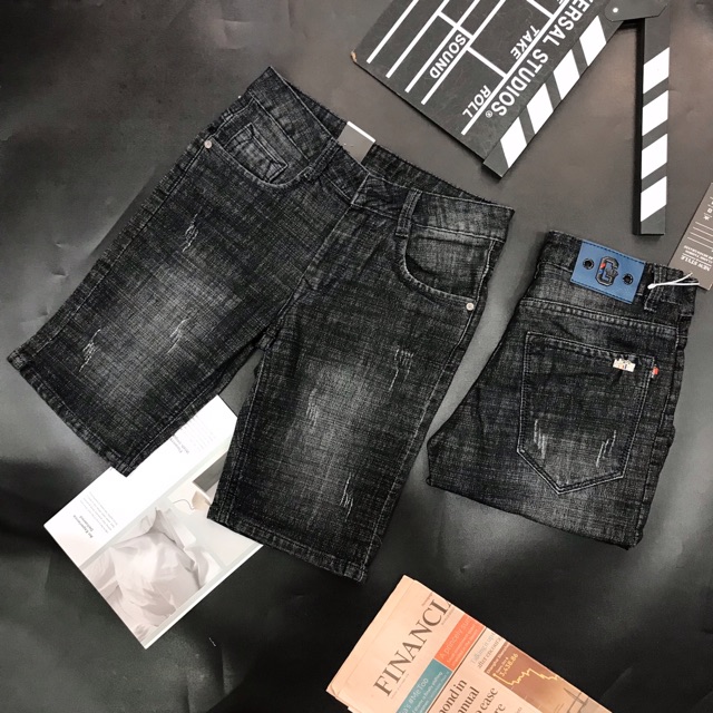 QUẦN SHORT JEAN NAM 3 mẫu đẹp chất QN290