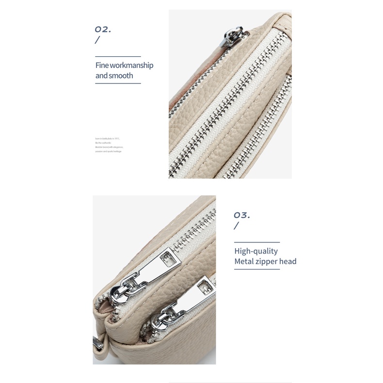 Ví Da Cầm Tay Đa Năng Phong Cách Âu Mỹ Thời Trang Cho Nữ