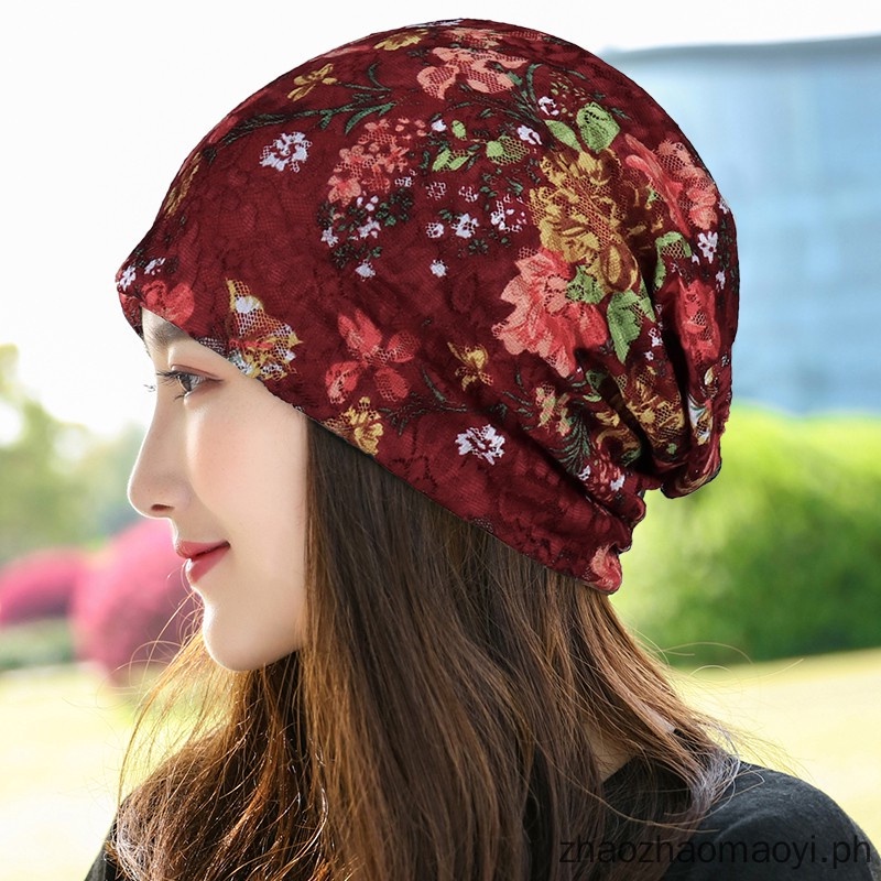 Mũ Trùm Đầu Chống Bụi Bẩn Thoáng Khí In Họa Tiết Cho Nam Và Nữ