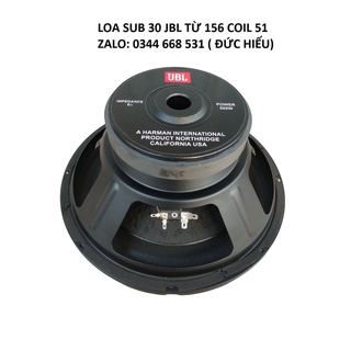 1 củ loa sub bass 30 jbl từ 156 coil 51 gân mút tiếng trầm sâu mềm mại