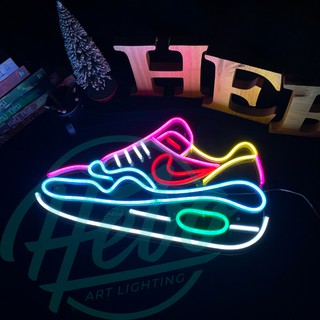 Đèn Neon Sign Sneaker (hình đôi giày)
