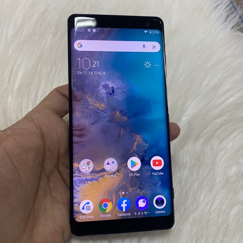 ĐIỆN THOẠI SONY XPERIA XZ3 ram4/ rom 64g
