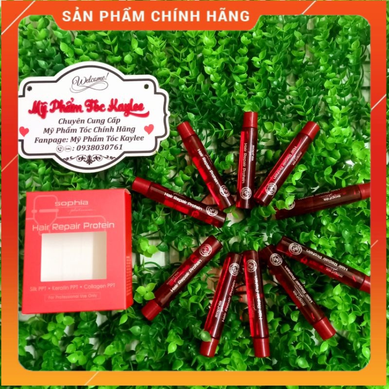 Protein phục hồi tóc hư nát Sophia Platinum Hair Repair Protein( 13ml)- Hàn Quốc