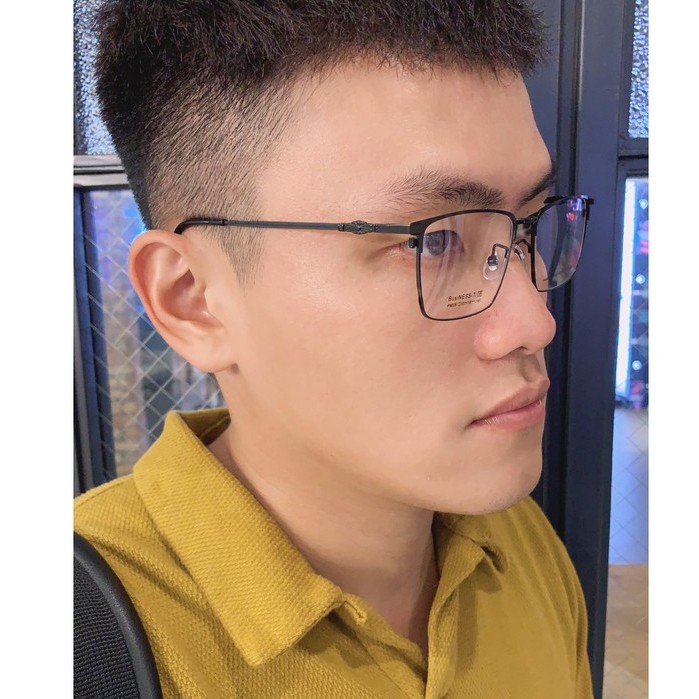 Gọng kính Titanium pro p9008 thời trang nam cao cấp siêu nhẹ siêu bền OURESS