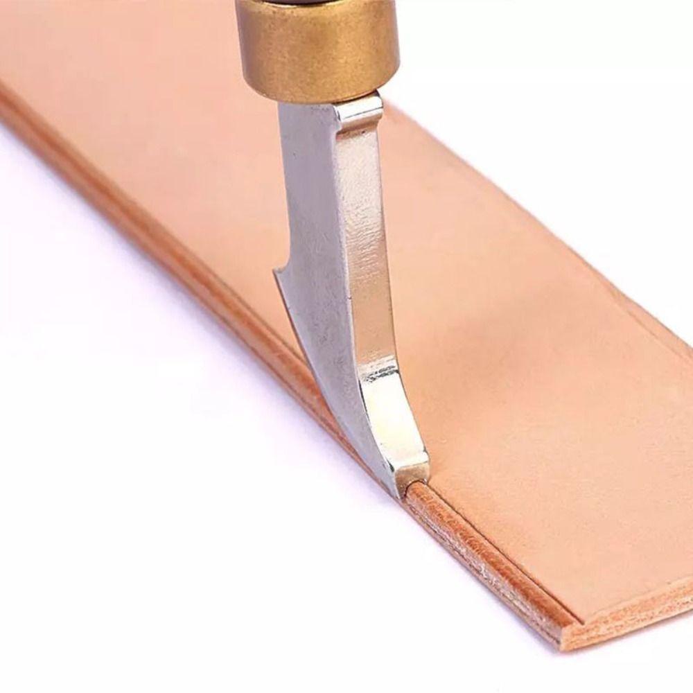 Dụng Cụ Đánh Dấu Cạnh Đồ Da Bằng Thép Không Gỉ 1 / 1.5 / 2 / 2.5mm DIY