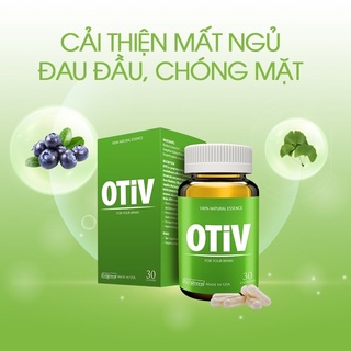 ✅ viên uống bổ não otiv hộp 30 viên.