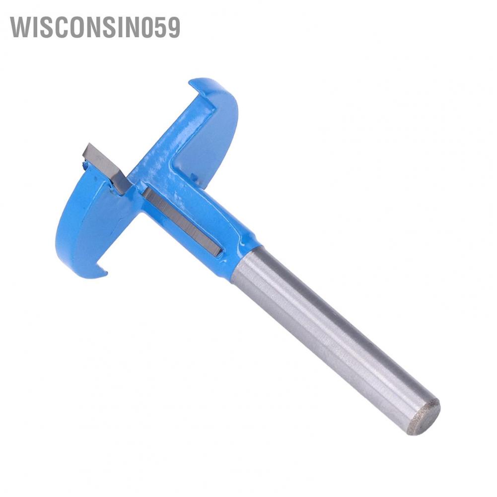 Wisconsin059 Router Bit T Track 1/4in Round Shank Grooving Cutter Cutting Tool for Woodworking