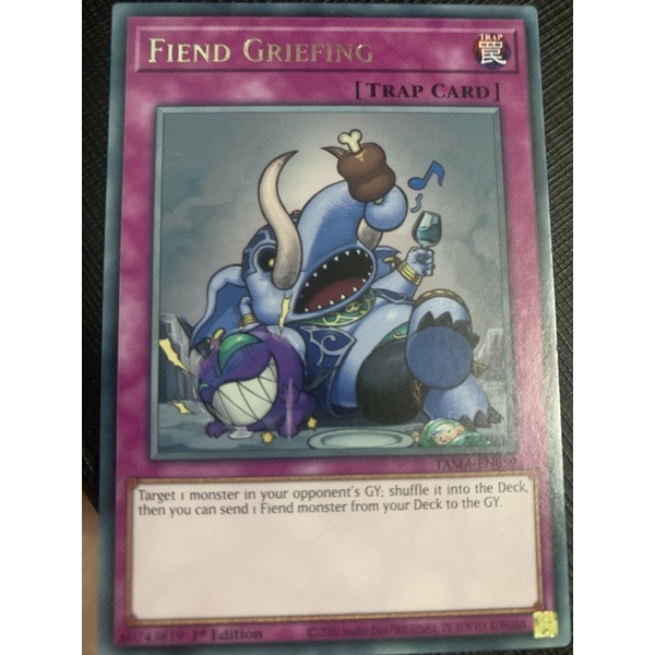 bài yugioh: fiend griefing