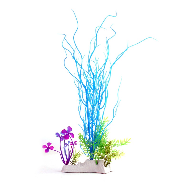 Cỏ Giả Trang Trí Bể Cá 38cm