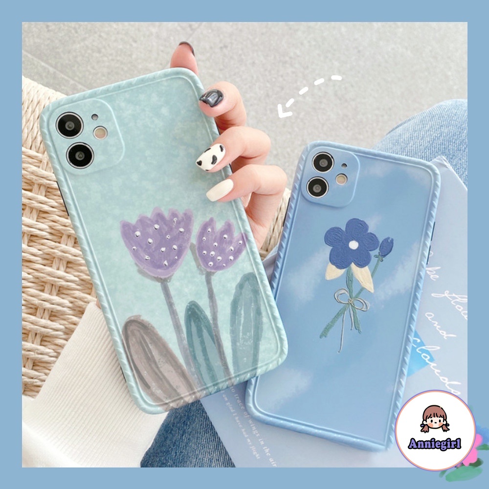 Ốp lưng in hoa xinh xắn cho Iphone 12 11 Pro Max Xr Xs Max 8 7 Plus | BigBuy360 - bigbuy360.vn