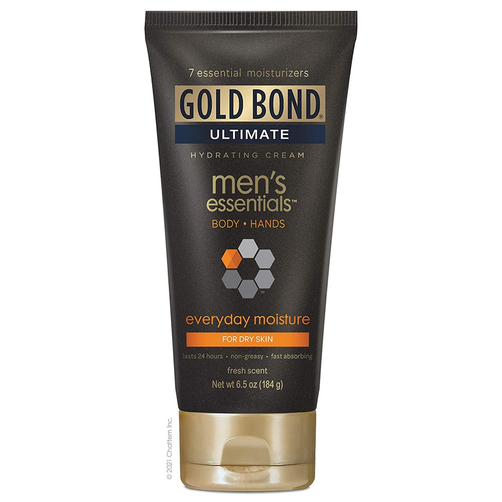 Dưỡng thể cho tay &amp; toàn thân dành cho nam Gold Bond Men's Everyday Essentials Lotion 184g (Mỹ)
