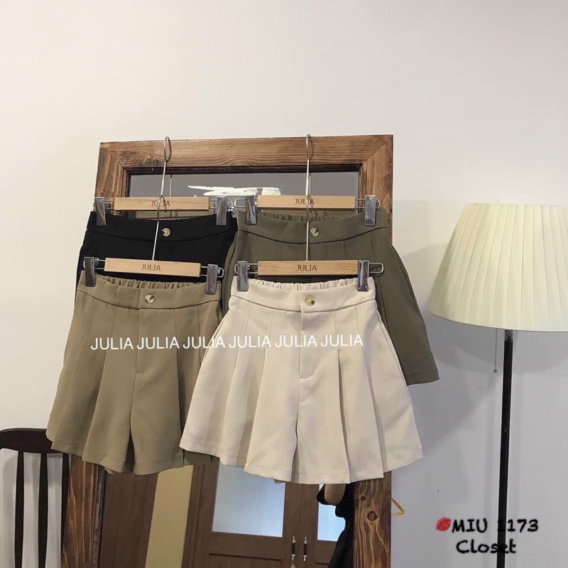 Quần xếp ly xoè