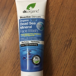 ✅Sữa rửa mặt hữu cơ khoáng chất biển chết! ▶️ Dr Organic Dead Sea Face Face Wash