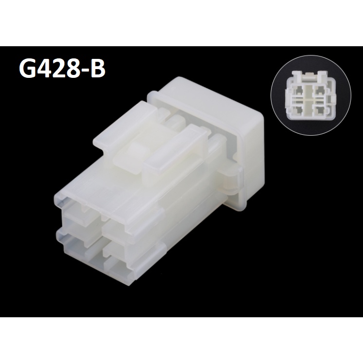 G428-Hộp 2 cầu chì kim vừa màu trắng 2023