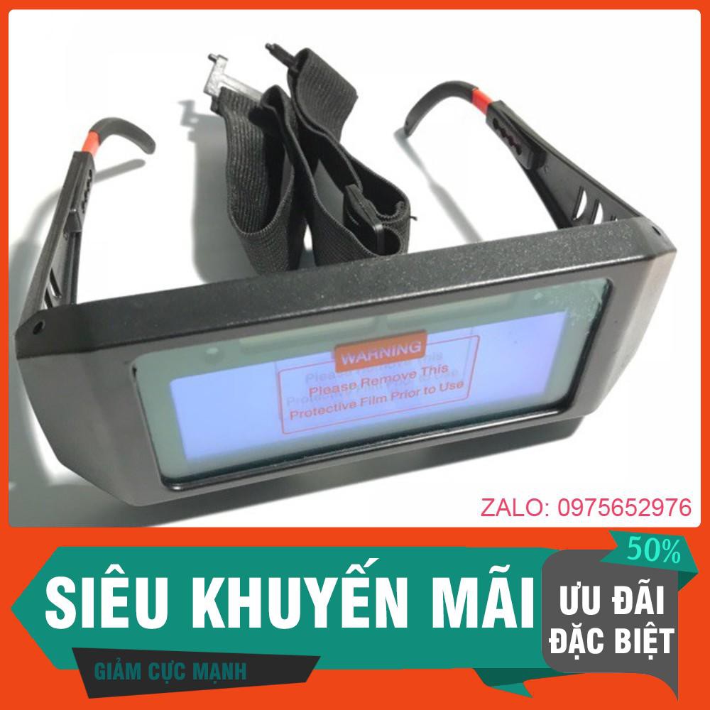 Mắt kính hàn điện tử tự động sáng- tối, loại tốt HUAJIANG HM166 - Đài Loan Hàng loại 1