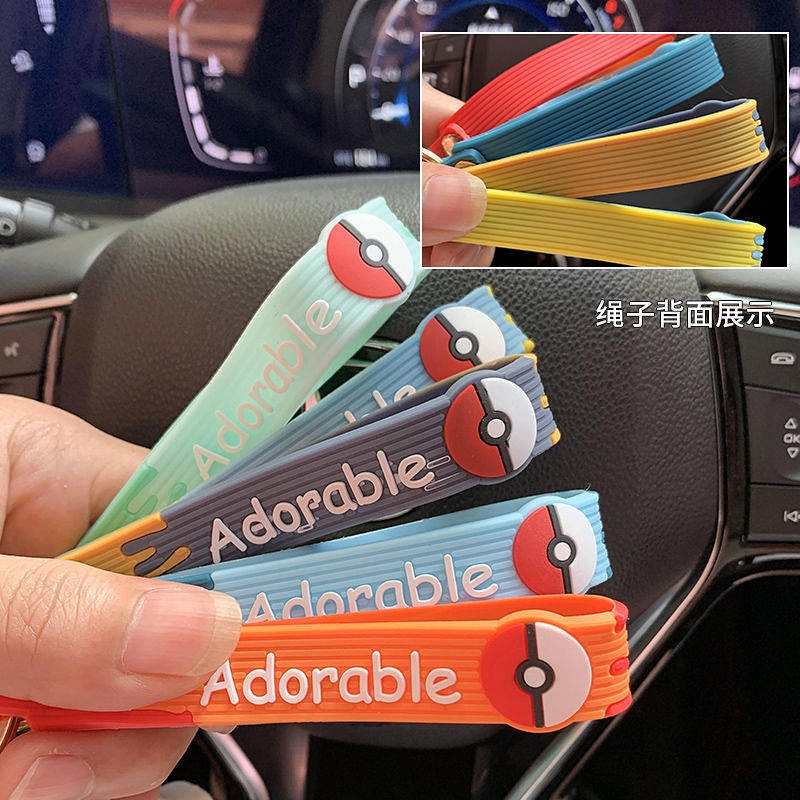 Móc khóa hình pikachu dễ thương sáng tạo