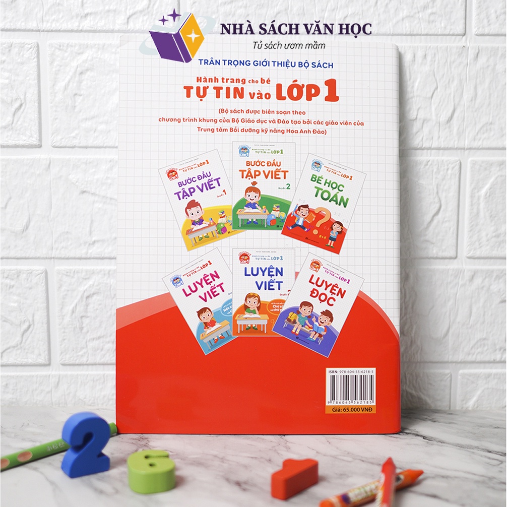 Sách Bé Học Toán Hành Trang Cho Bé Tự Tin Vào Lớp 1