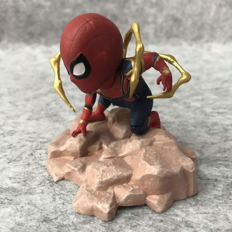 Mô Hình Nhân Vật Siêu Anh Hùng Avengers Infinity War Doctor Strange Iron Man Spider Man Thanos