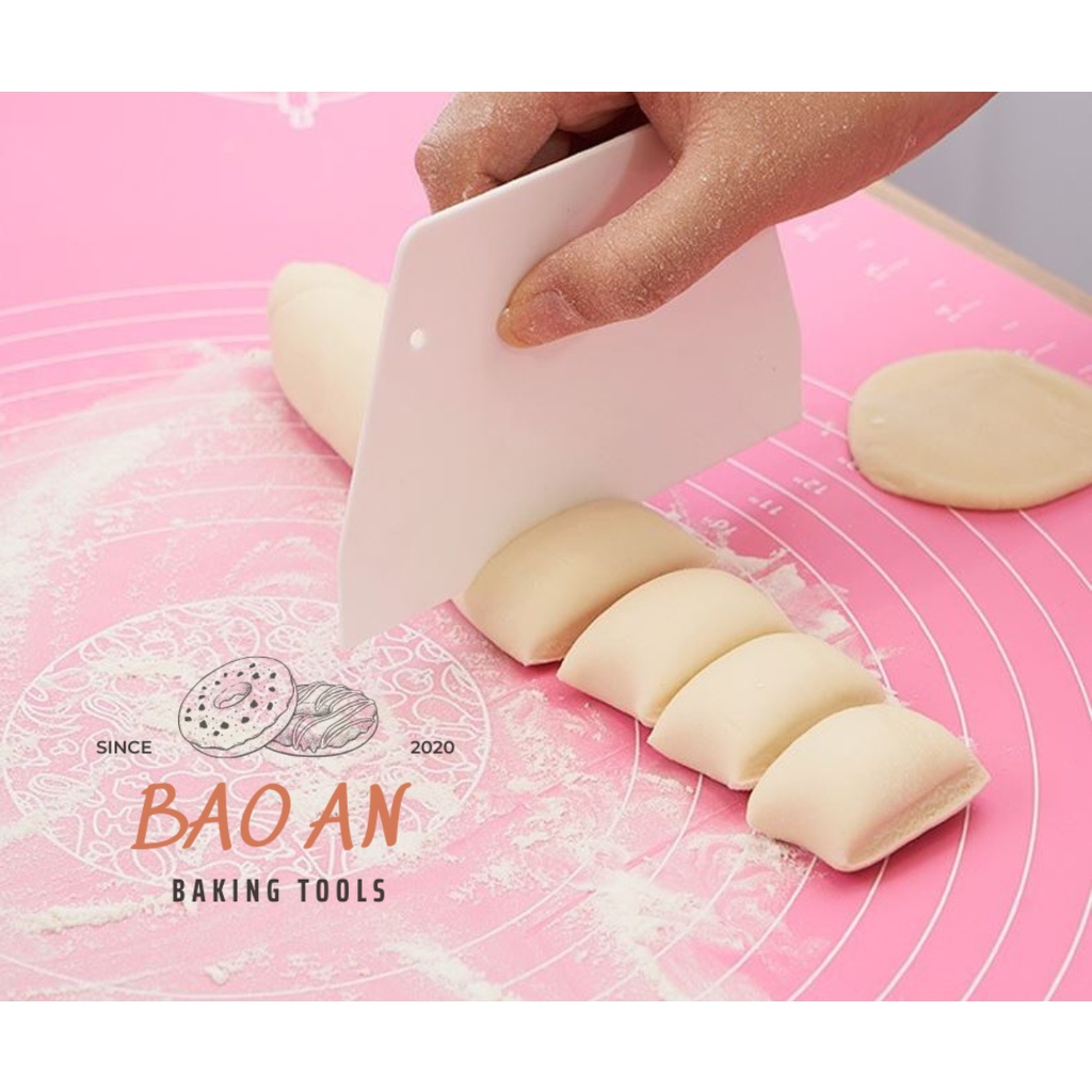 Thảm nhào bột silicon chống dính size 40cm x 50cm