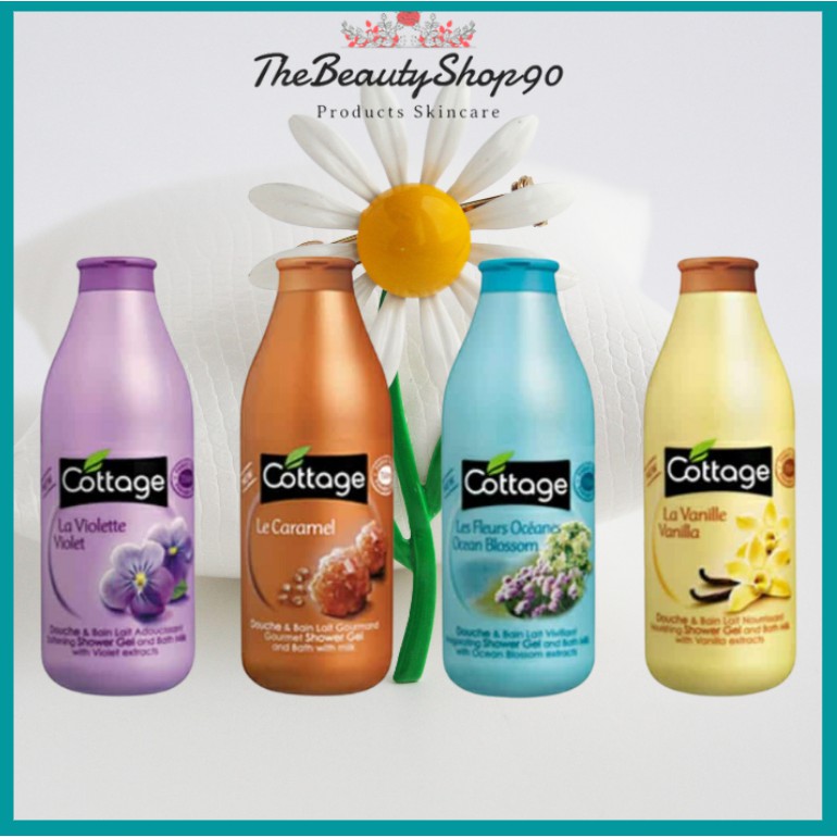 [CHUẨN AUTH] SỮA TẮM COTTAGE 750ML - PHÁP