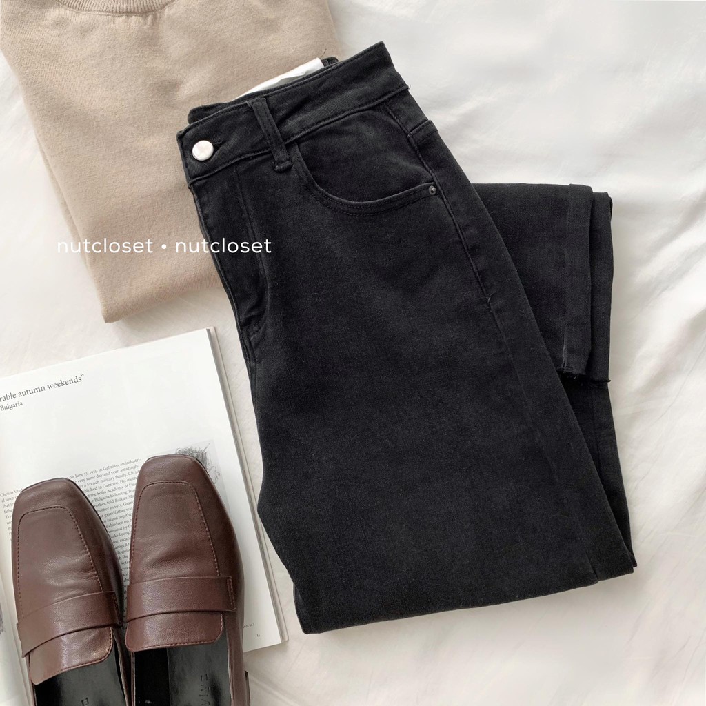 Quần jeans gập gấu _ Q0076