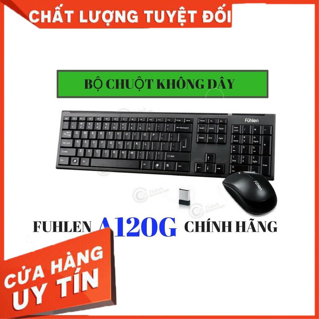 [Giá hủy diệt] Bộ bàn phím và chuột không dây Fuhlen A120G Chính hãng - BH 24 tháng [Hàng có sẵn] | WebRaoVat - webraovat.net.vn