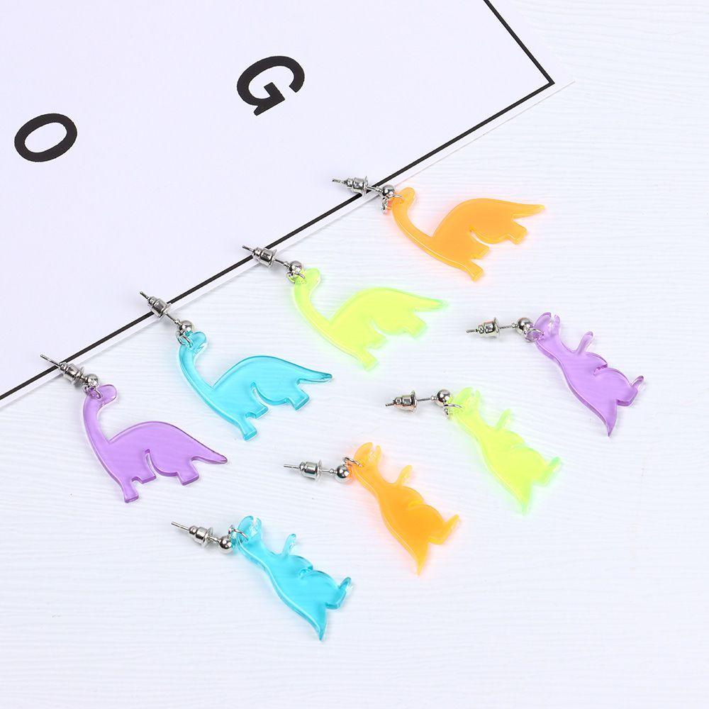 1 Khuyên Tai Acrylic Nhiều Màu Dễ Thương Dùng Làm Quà Tặng Sinh Nhật