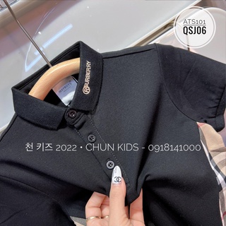 ÁO Polo BBR cổ thêu cho Bé