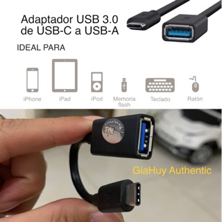 Cáp USB-C to USB-A 3.0 Belkin F2CU036btBLK