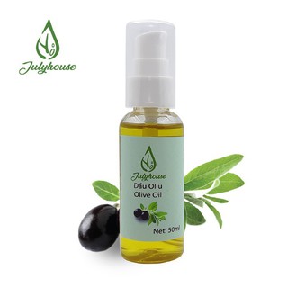 [Chính Hãng] Chai dầu Olive dưỡng ẩm da 50ml JULYHOUSE
