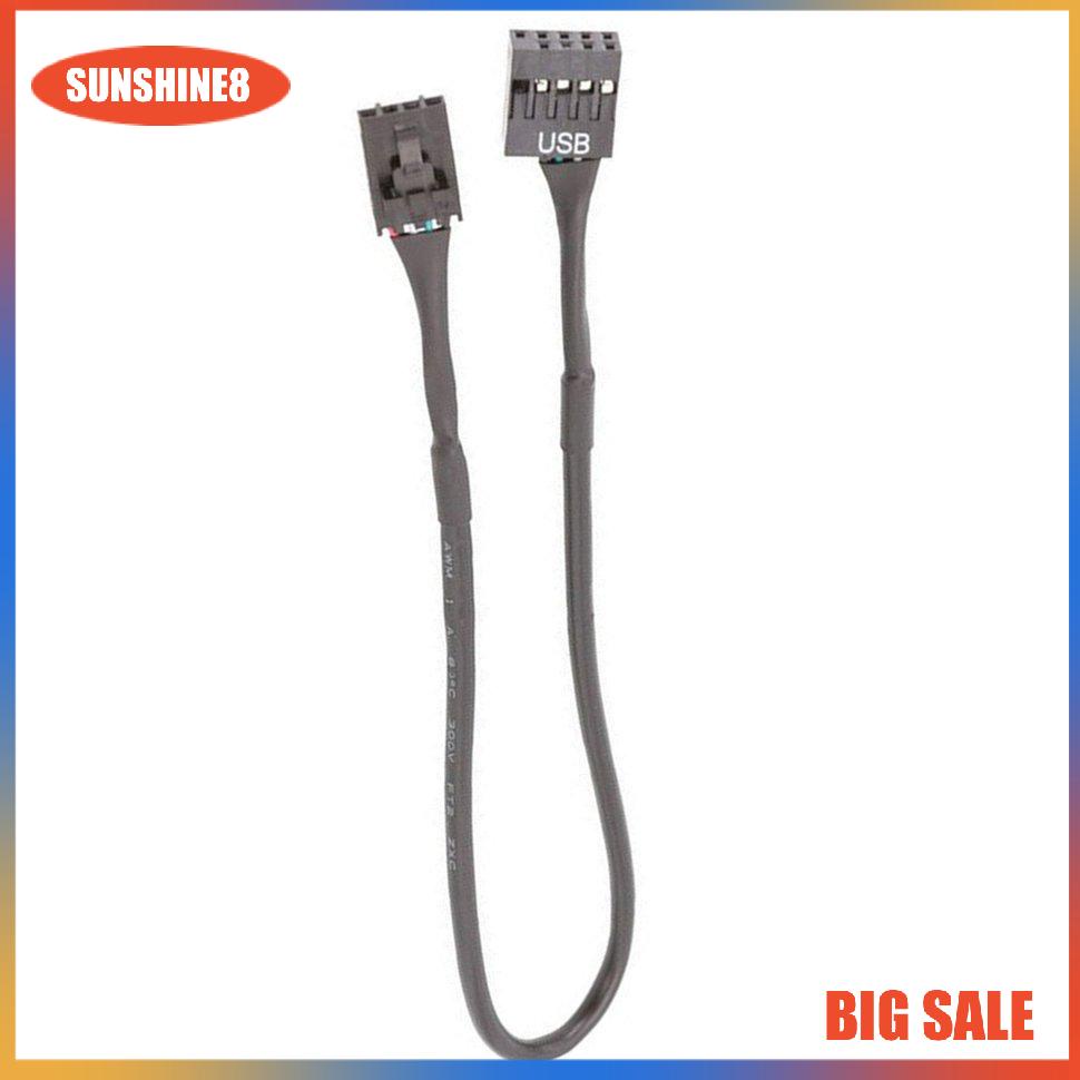 【SUN】Mainboard USB 9-pin Một trong hai cáp mở rộng USB 2.0 Bảng mạch
