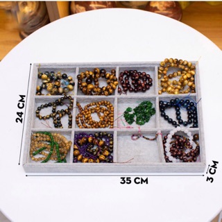Khay nhung trưng bày sản phẩm (không gối)