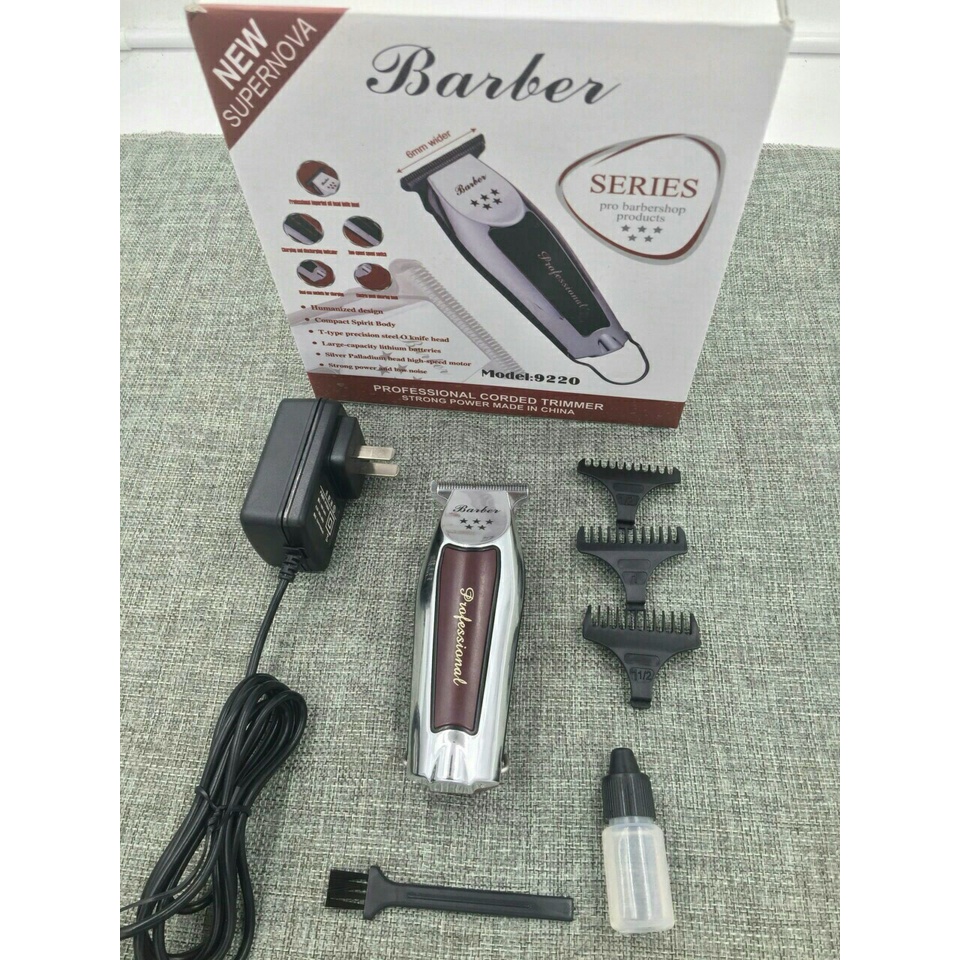 Tông đơ chấn viền Barber 9220 - Chuyên cạo viền,cạo trọc dành cho salon và cá nhân